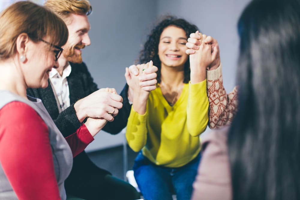  group therapy helps in finding new purpose and direction