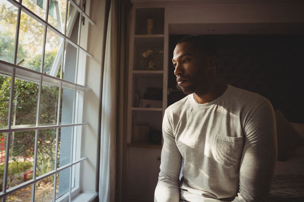 Person struggling with low motivation from cannabis use