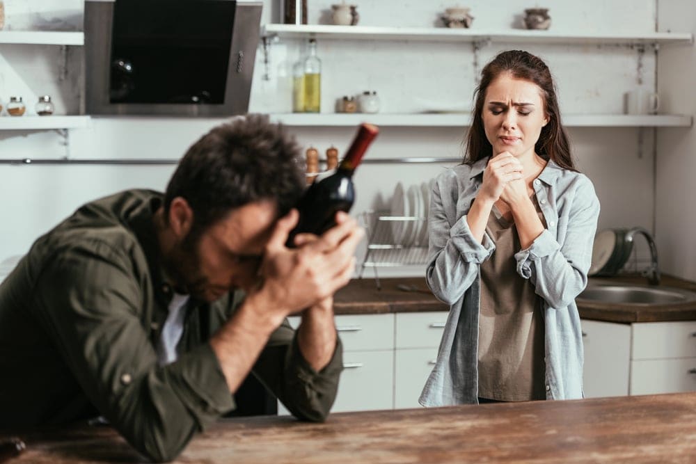Wife hoping her alcoholic husband seeks rehab soon