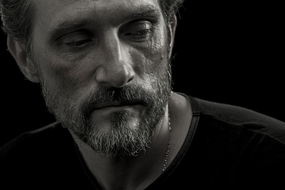 Man showing physical effects of methamphetamine use 