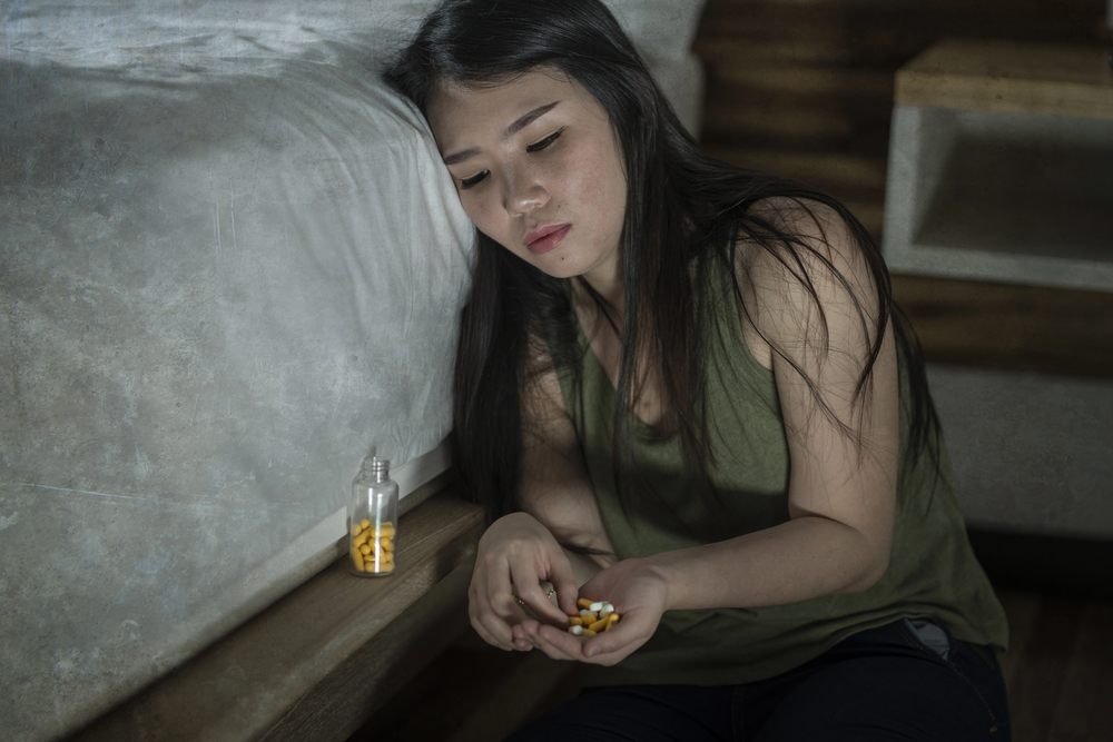 girl trying to quit cold turkey but didnt succeed